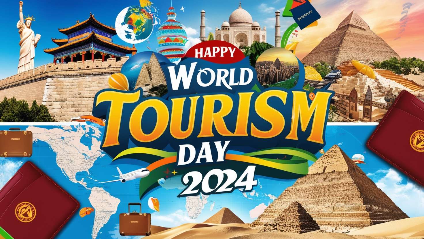 download unique world tourism day celebration images