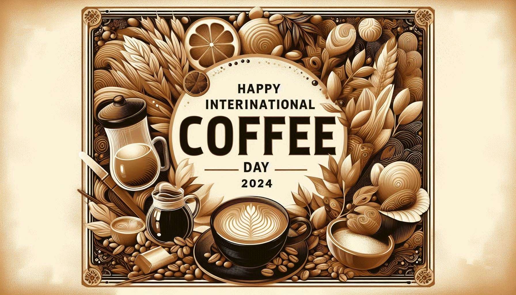 downloadable coffee-themed artwork for 2024