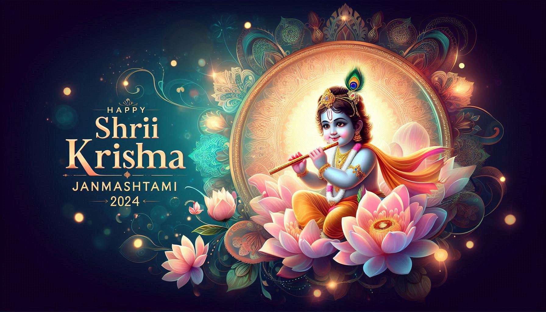 downloadable happy krishna janmashtami wishes with radha krishna images