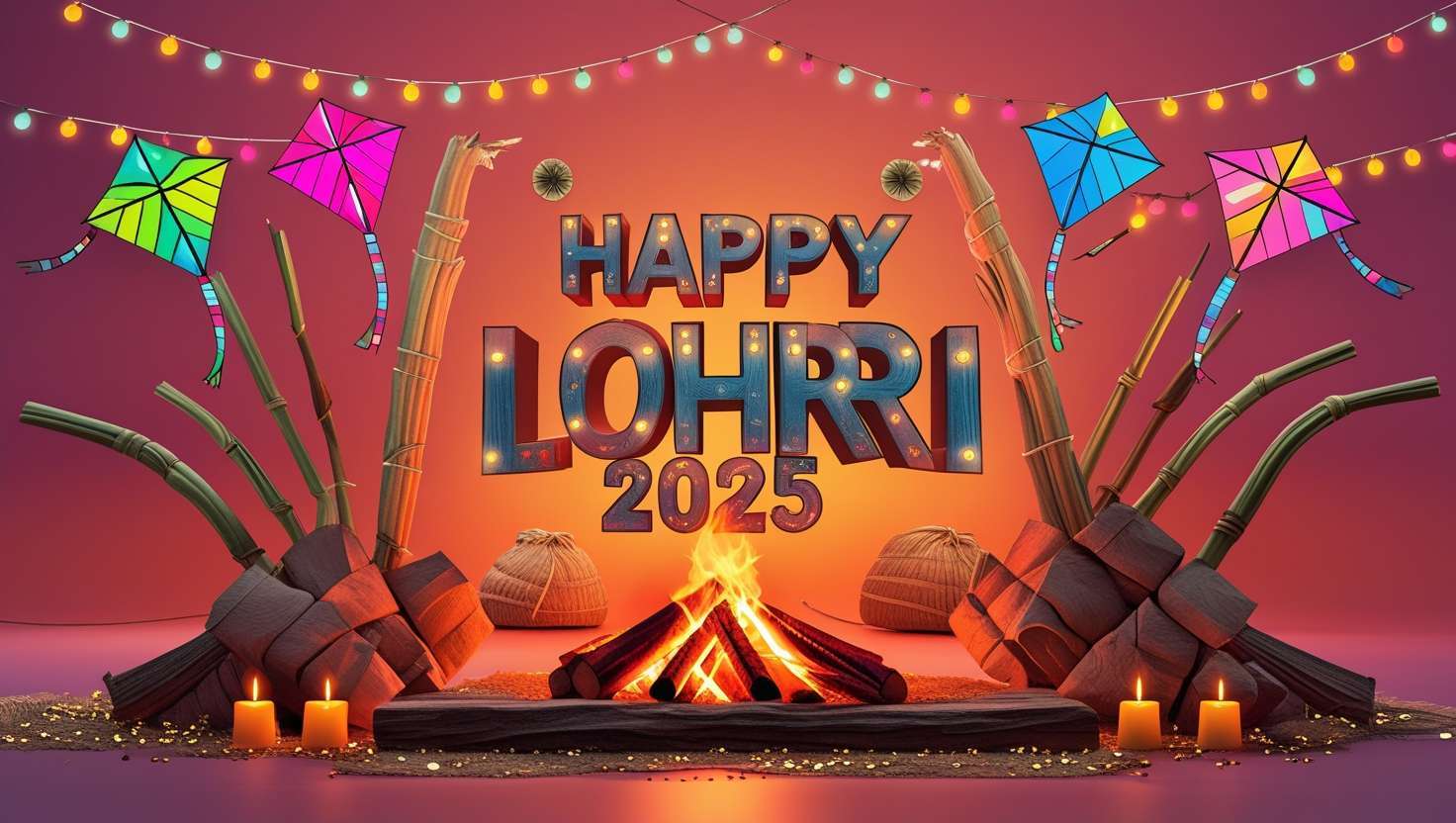 downloadable happy lohri greetings 2025 for websites