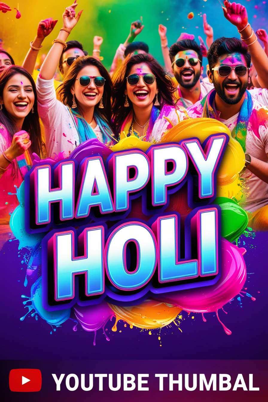 Eco-friendly Holi Celebration Photography - Royalty Free Happy Holi Image | Pngmagic Free Download Eco-friendly Holi Celebration Photography - High Quality Happy Holi Background