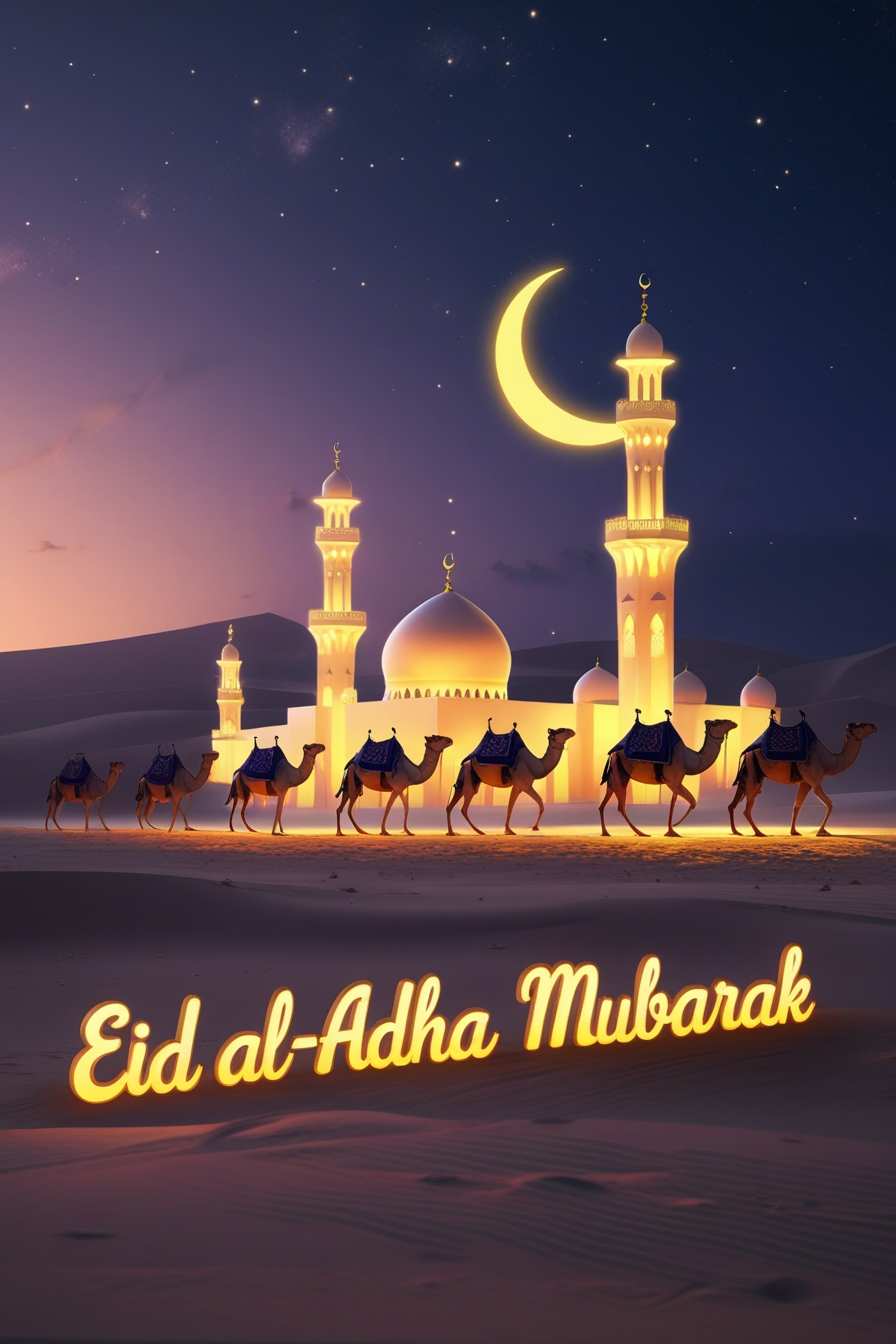 Free Download Eid Al Adha Mubarak Wishes In Urdu - High Quality Eid Al Adha Mubarak Background