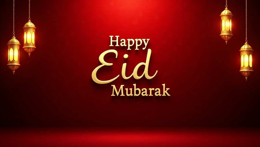 Eid Mubarak wishes for business clients and colleagues