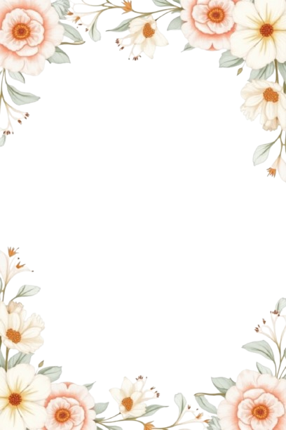 Elegant Flower Png Border For Formal Use - Royalty Free Flower Border Image Download | Pngmagic 2025 Free Download Elegant Flower Png Border For Formal Use - High Quality Flower Border PNG Image