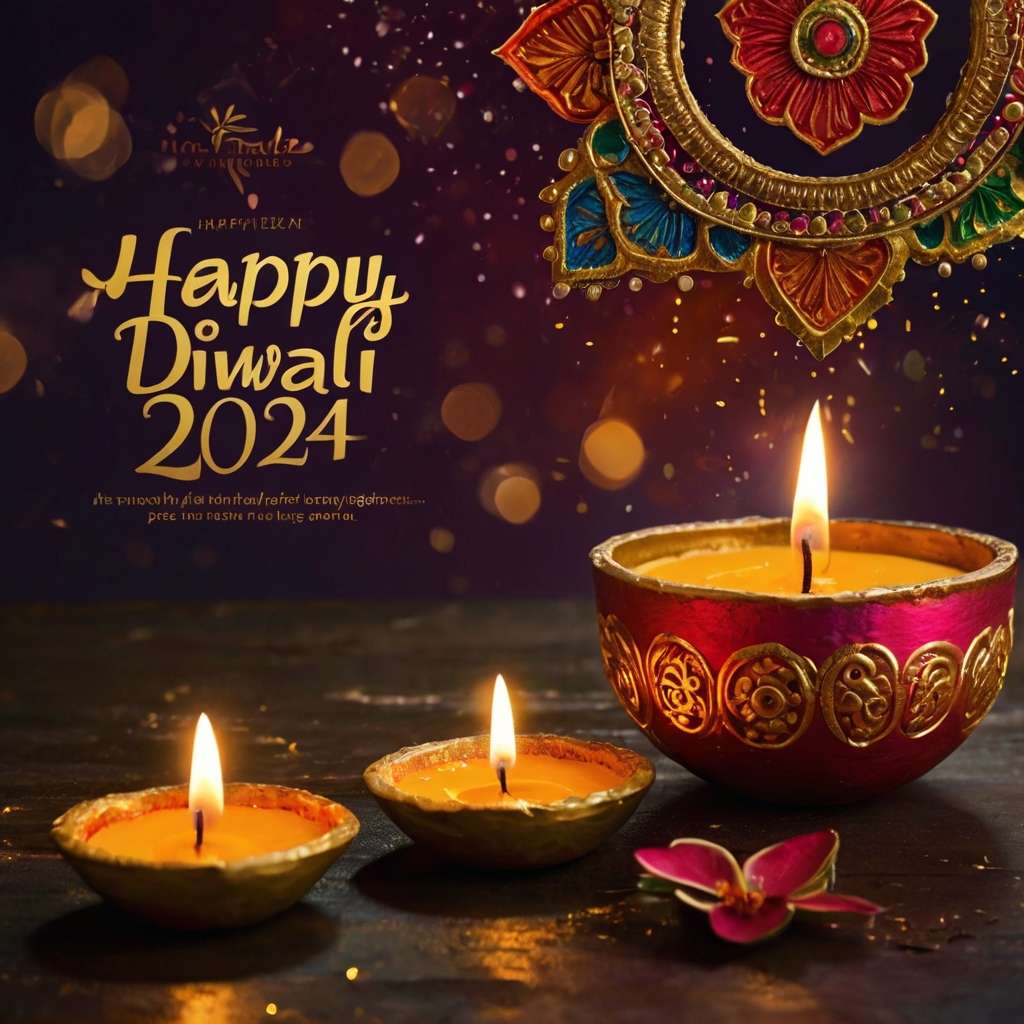 elegant happy diwali 2024 images for corporate celebrations