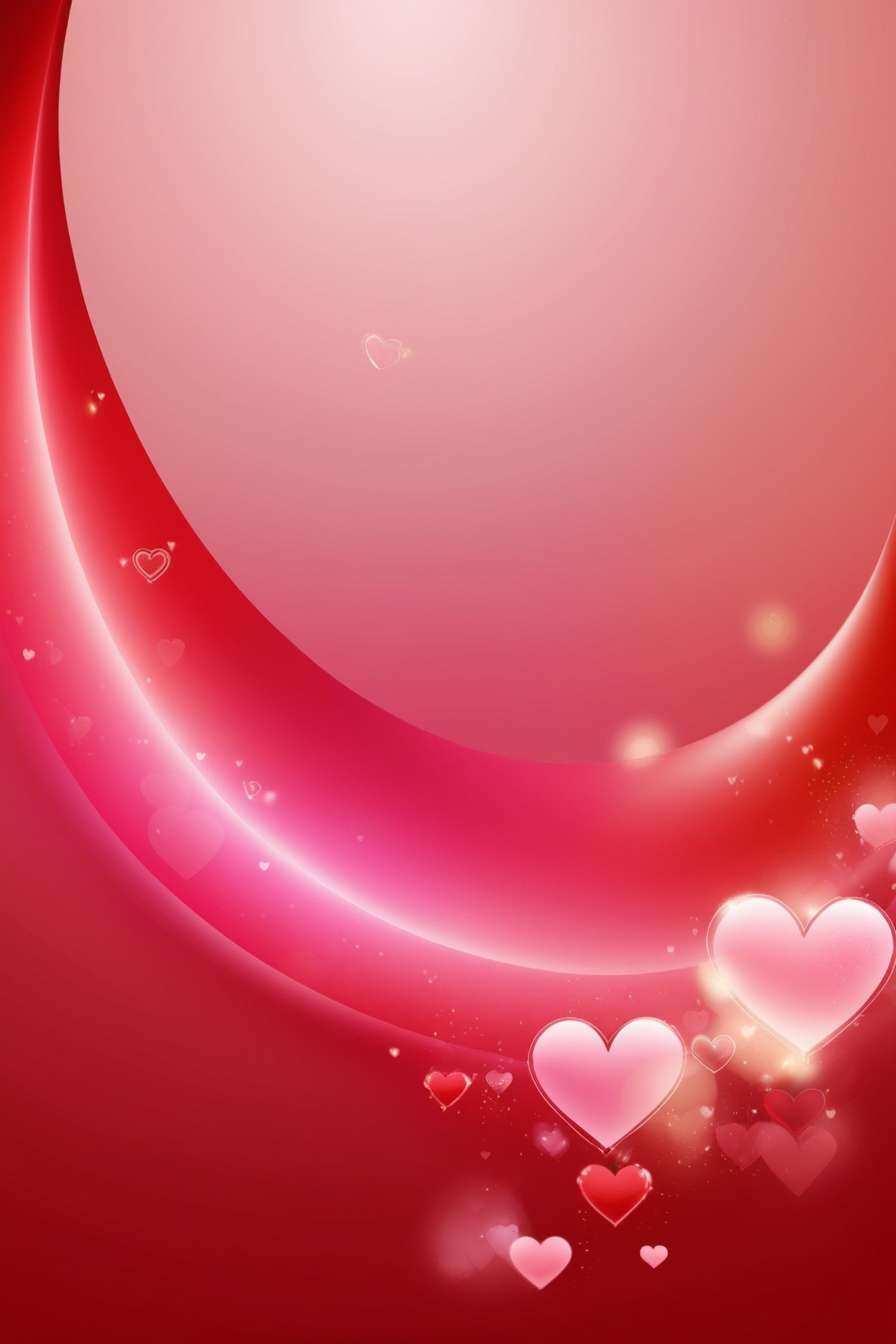 elegant red and pink wallpaper for valentine day celebration