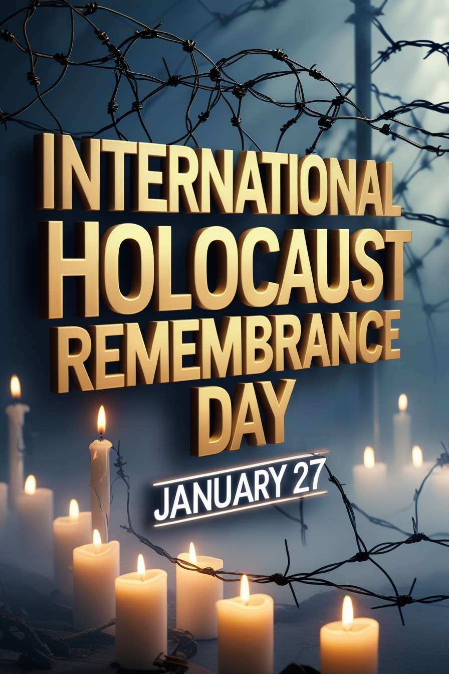 facebook posts for international holocaust remembrance day 2025