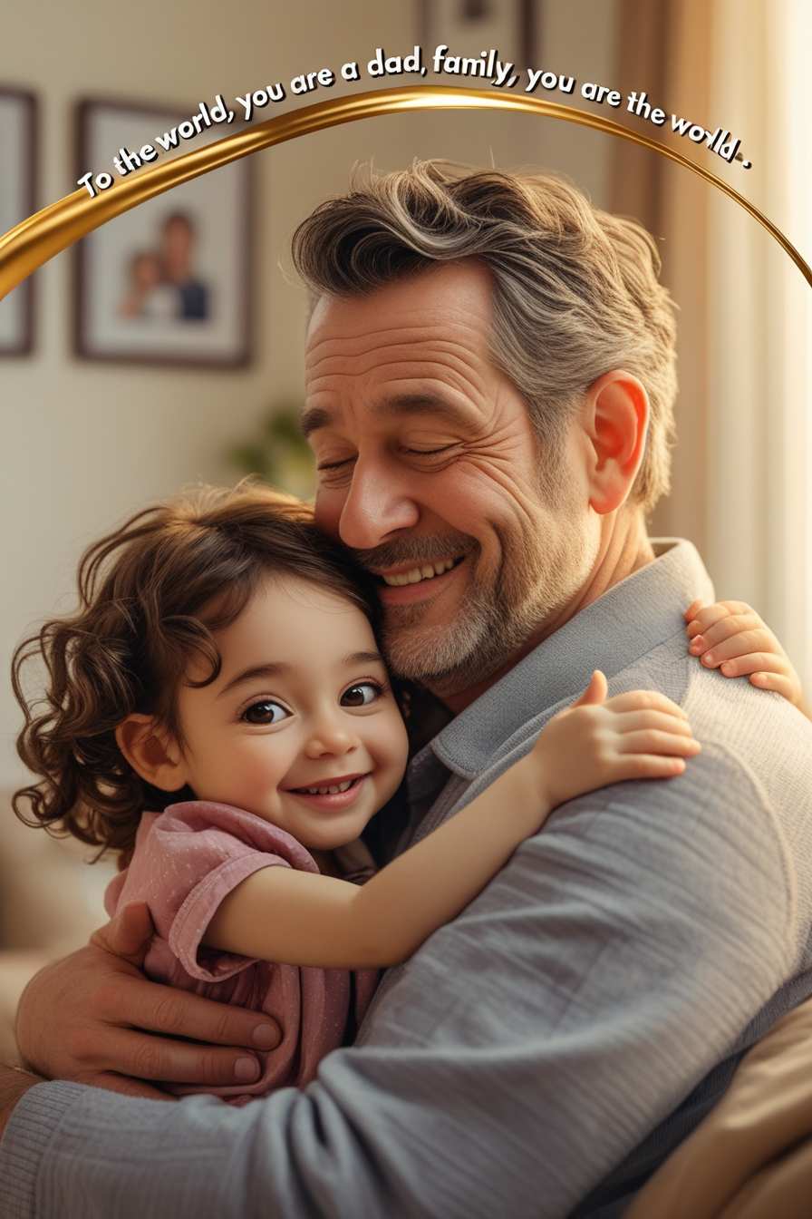 Free Download Fathers Day Emotional Message Image - High Quality Happy Fathers Day Background