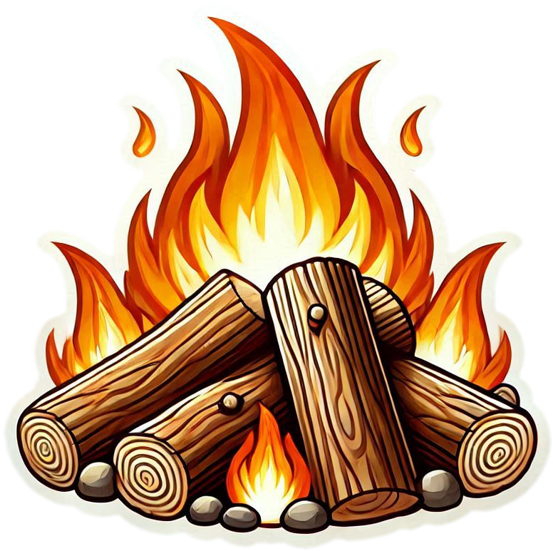 festive lohri bonfire png for social media