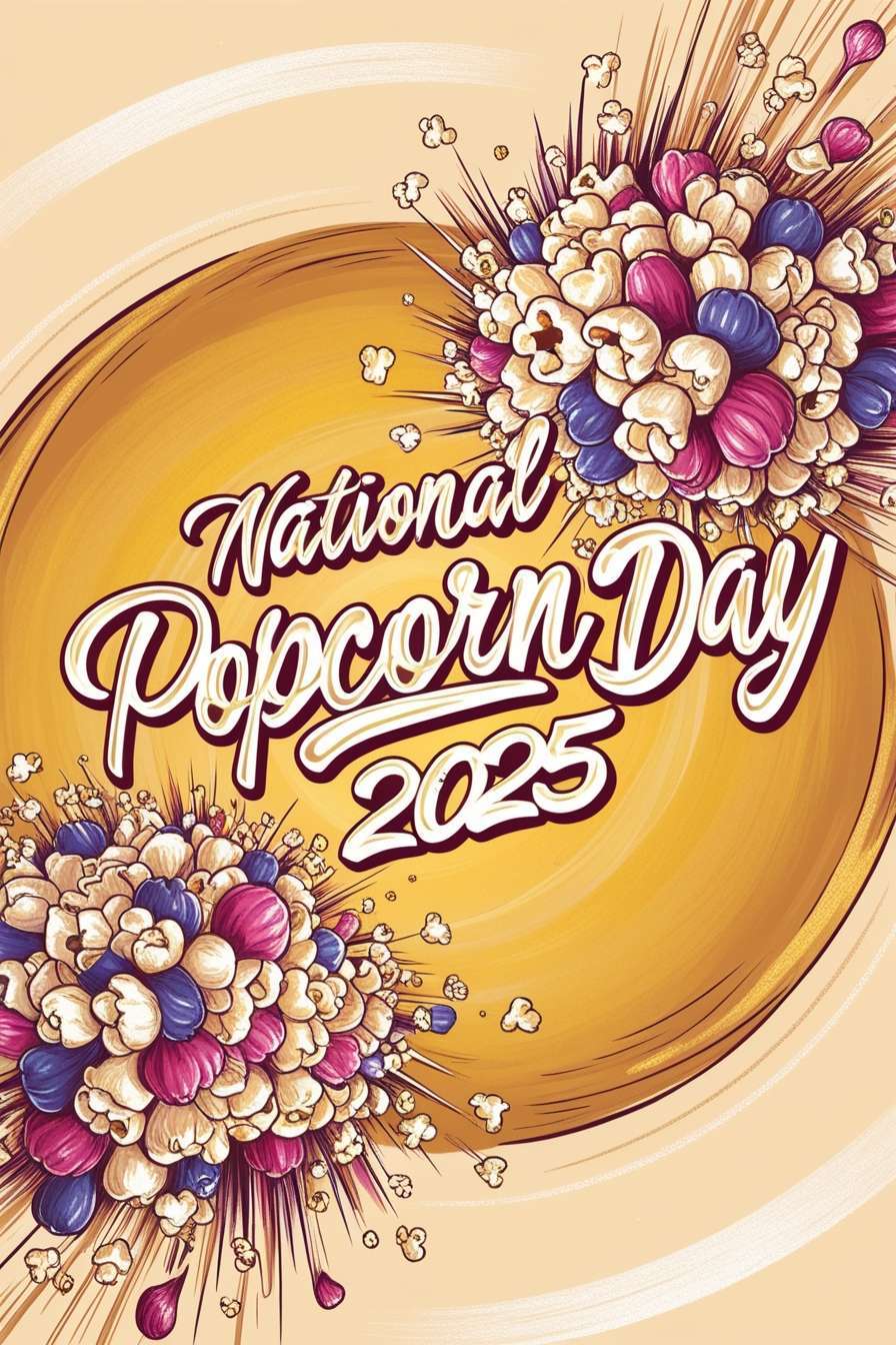 festive popcorn bucket designs for national popcorn day 2025