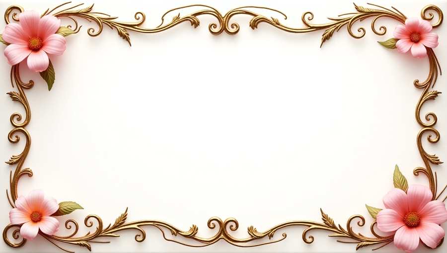 Floral Border Png 1920x1080 Hd - Royalty Free Flower Border Image Download | Pngmagic 2025 Free Download Floral Border Png 1920x1080 Hd - High Quality Flower Border PNG Image