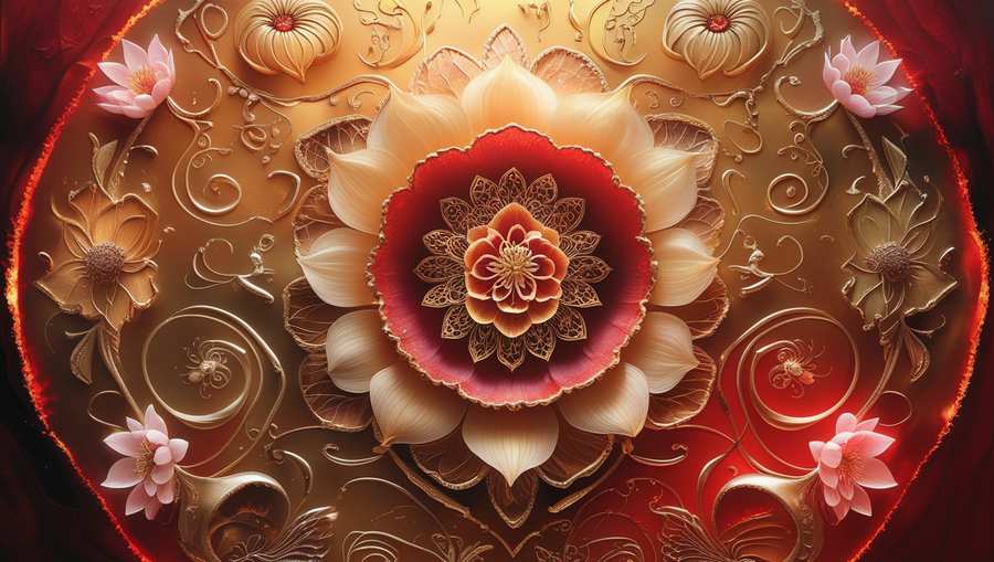Free Download Floral Mandala Desktop Wallpaper HD - High Quality Desktop Wallpaper Background