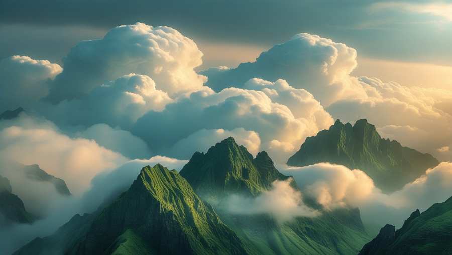 Free Download Fluffy Cumulus Cloud Background - High Quality Cloud Background Background