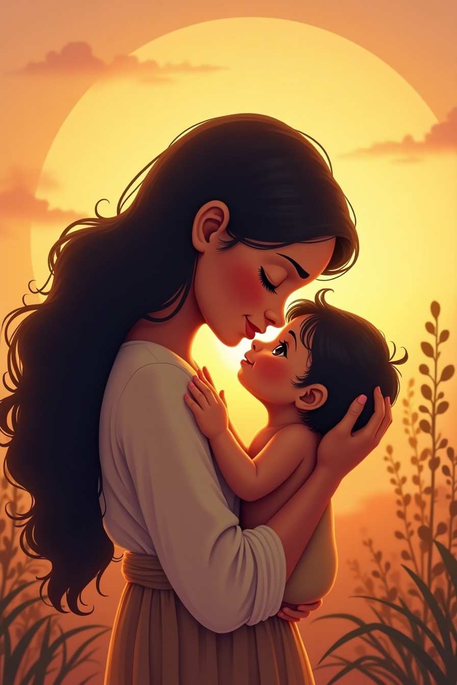 Mothers Day background for flyer design