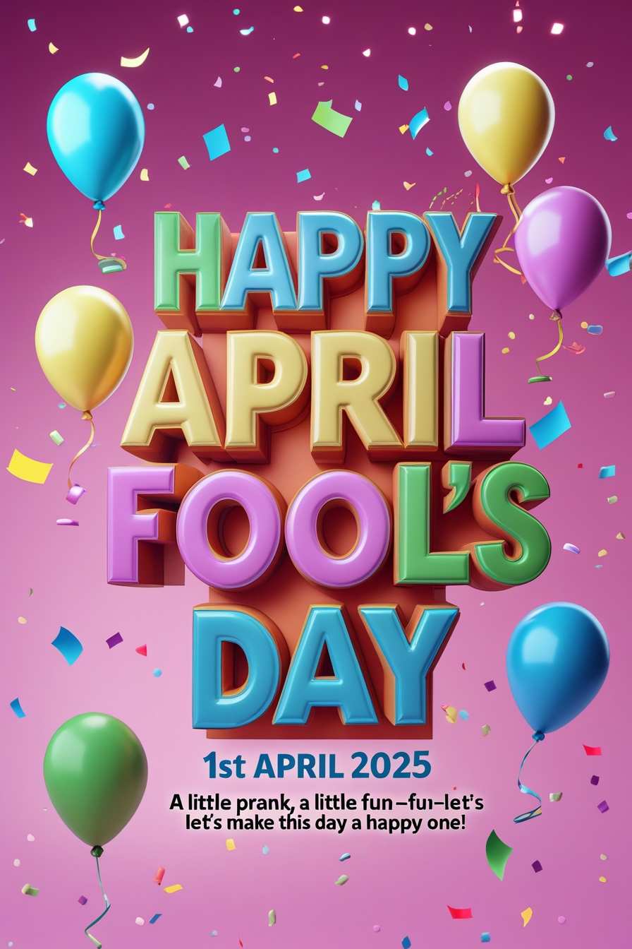 Free April Fool Day Greeting Card Design - Royalty Free Happy April Fool Day Image Download | Pngmagic 2025 Free Download Free April Fool Day Greeting Card Design - High Quality Happy April Fool Day Background