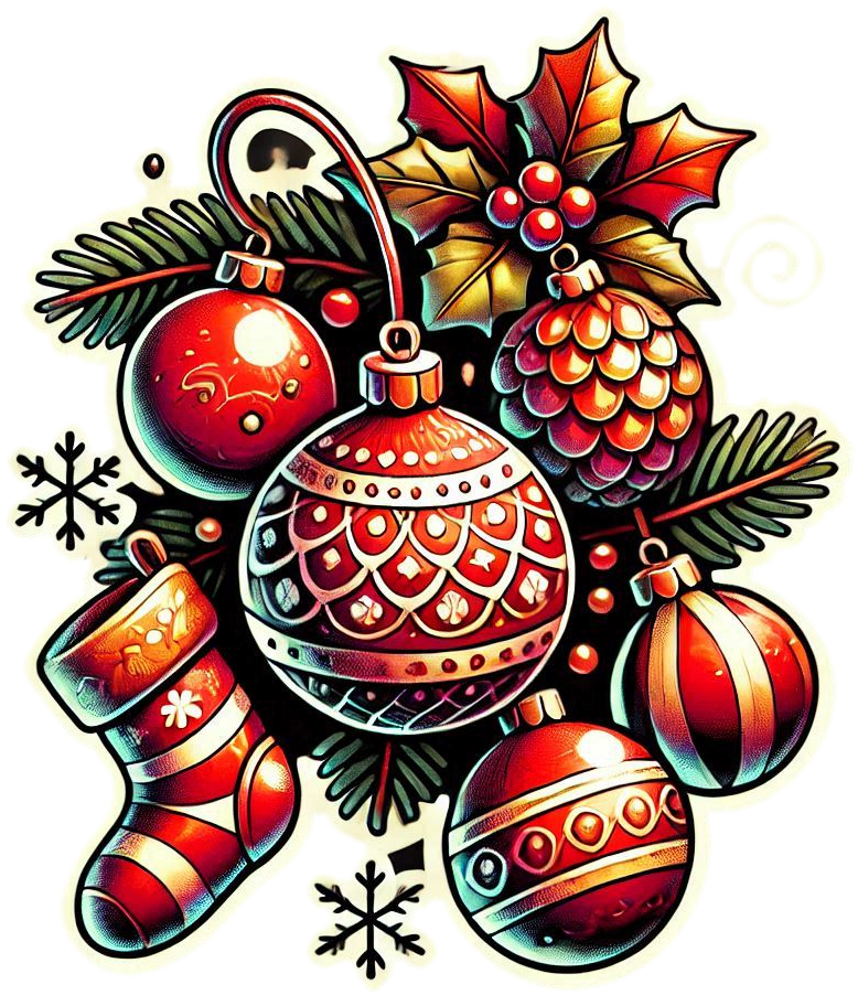 free christmas decorations png images for download