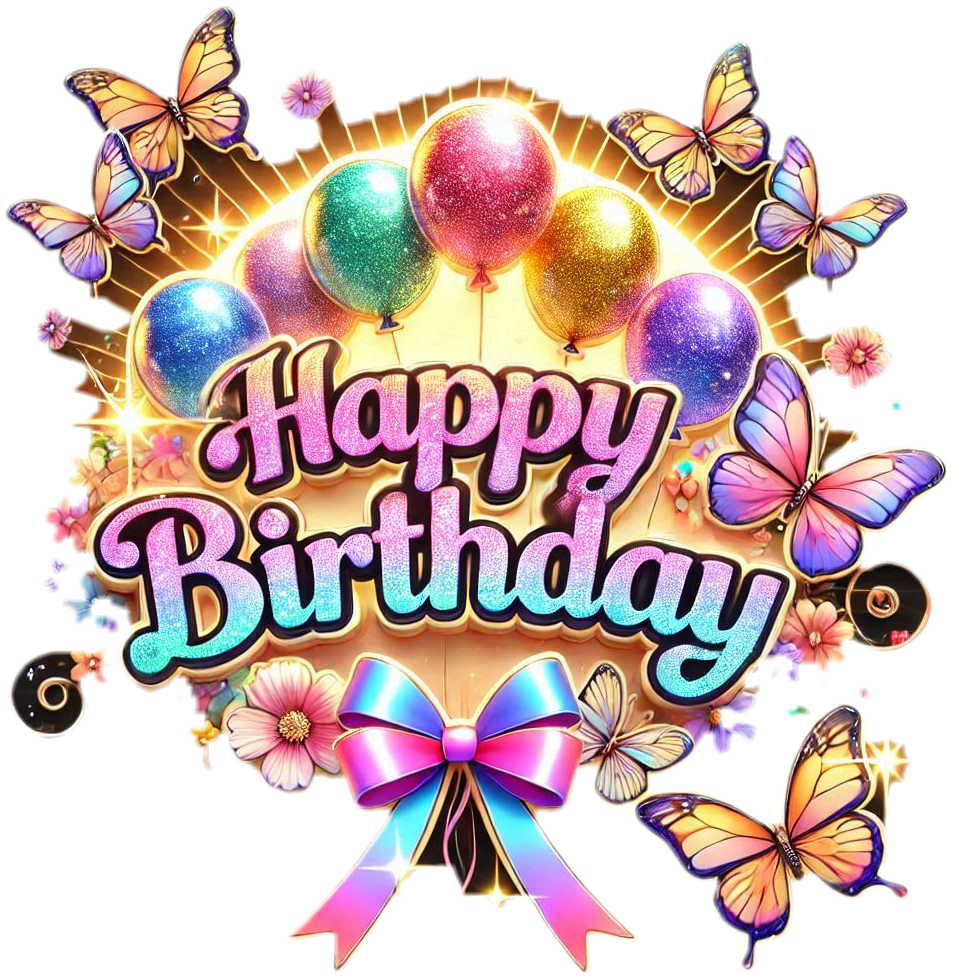 free download colorful balloon happy birthday decorations