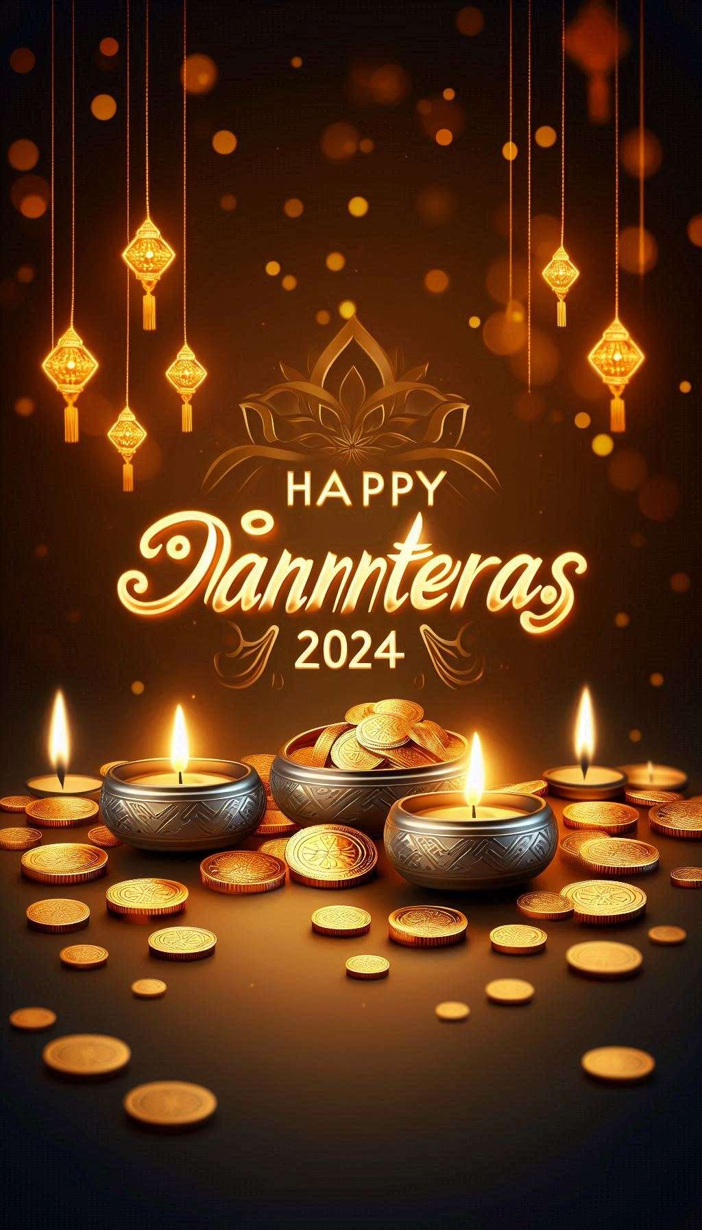 free download happy dhanteras wishes 2024 in 4k