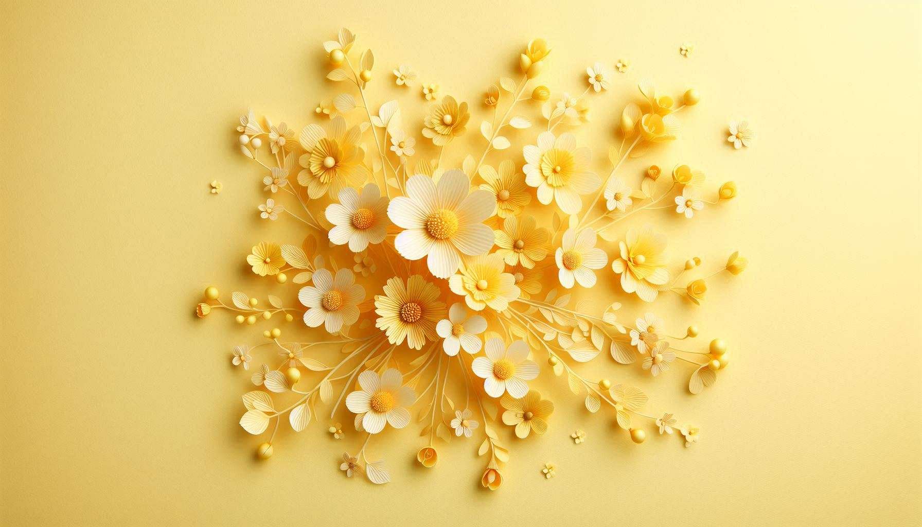free download light yellow background with flower