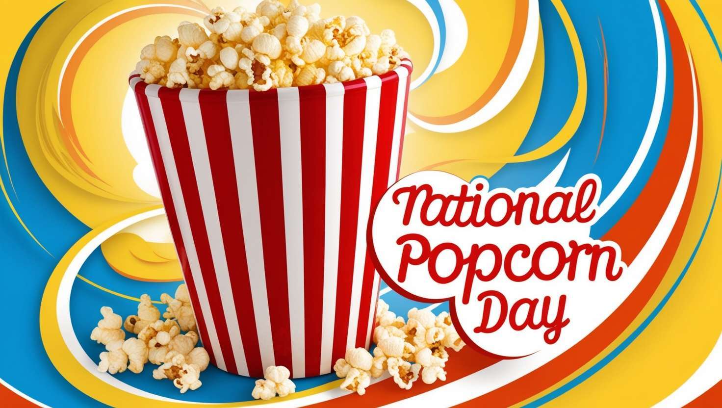 free download national popcorn day celebration backgrounds