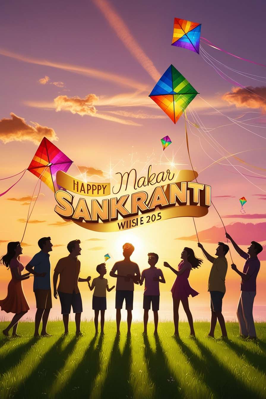 Best Makar Sankranti Wishes 2025 Images Free Download | Pngmagic