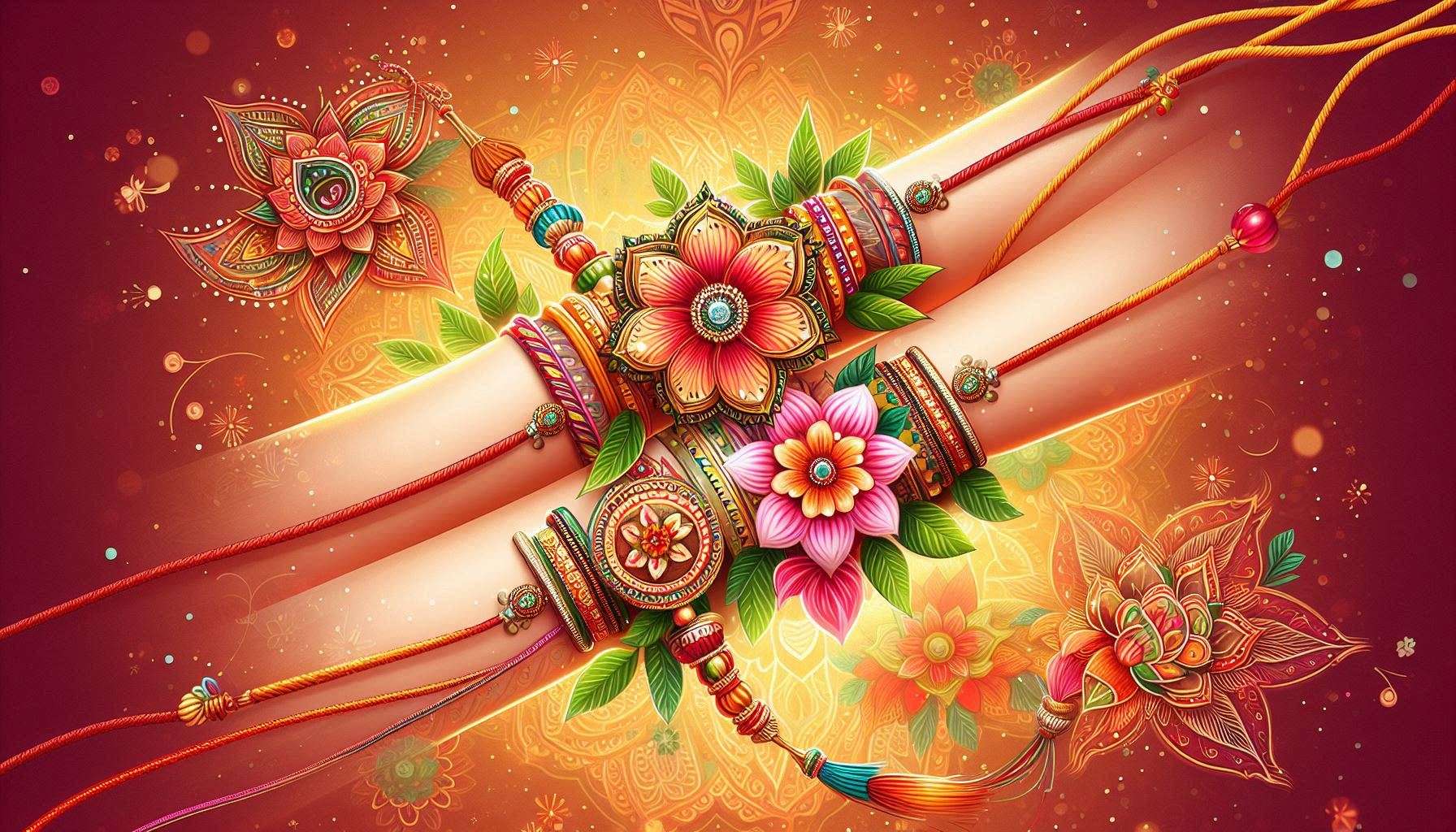 free happy raksha bandhan images with customizable backgrounds