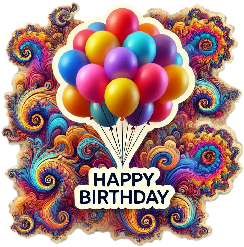 free hd colorful balloon happy birthday templates