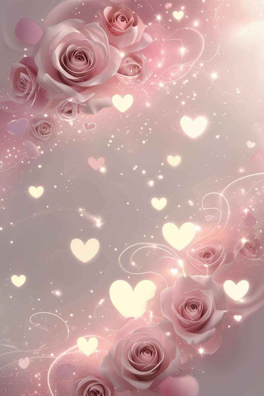 free hd red and pink heart-themed backgrounds for valentine day