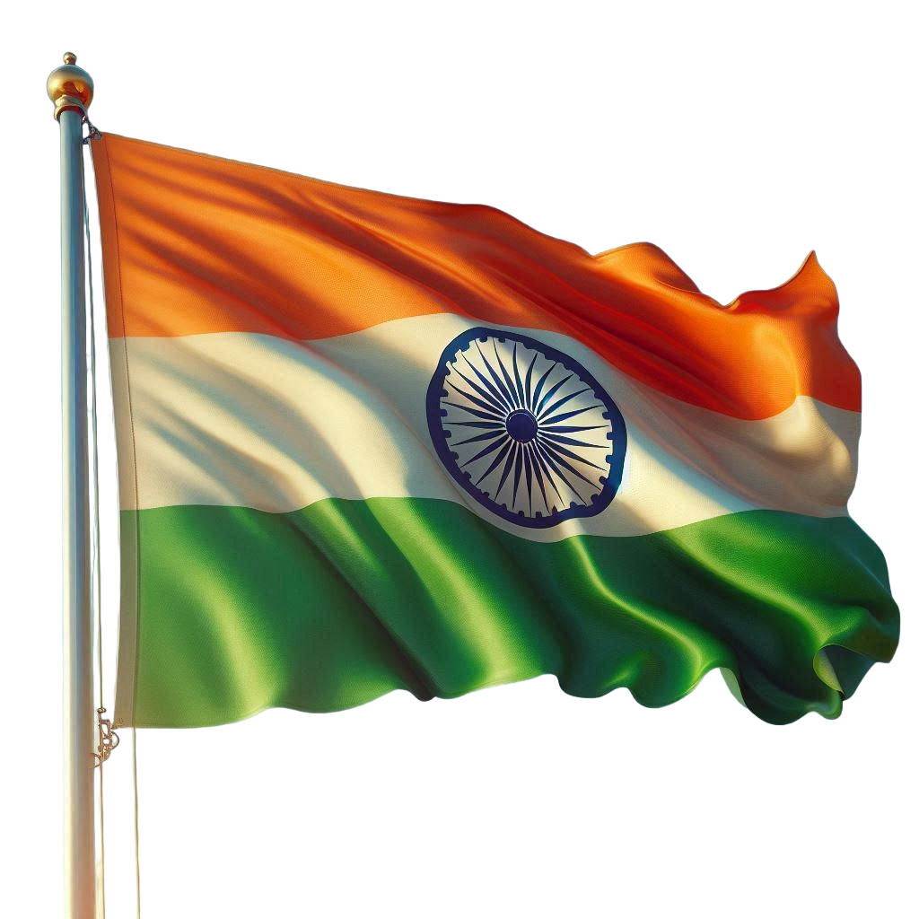 free indian flag png image transparent