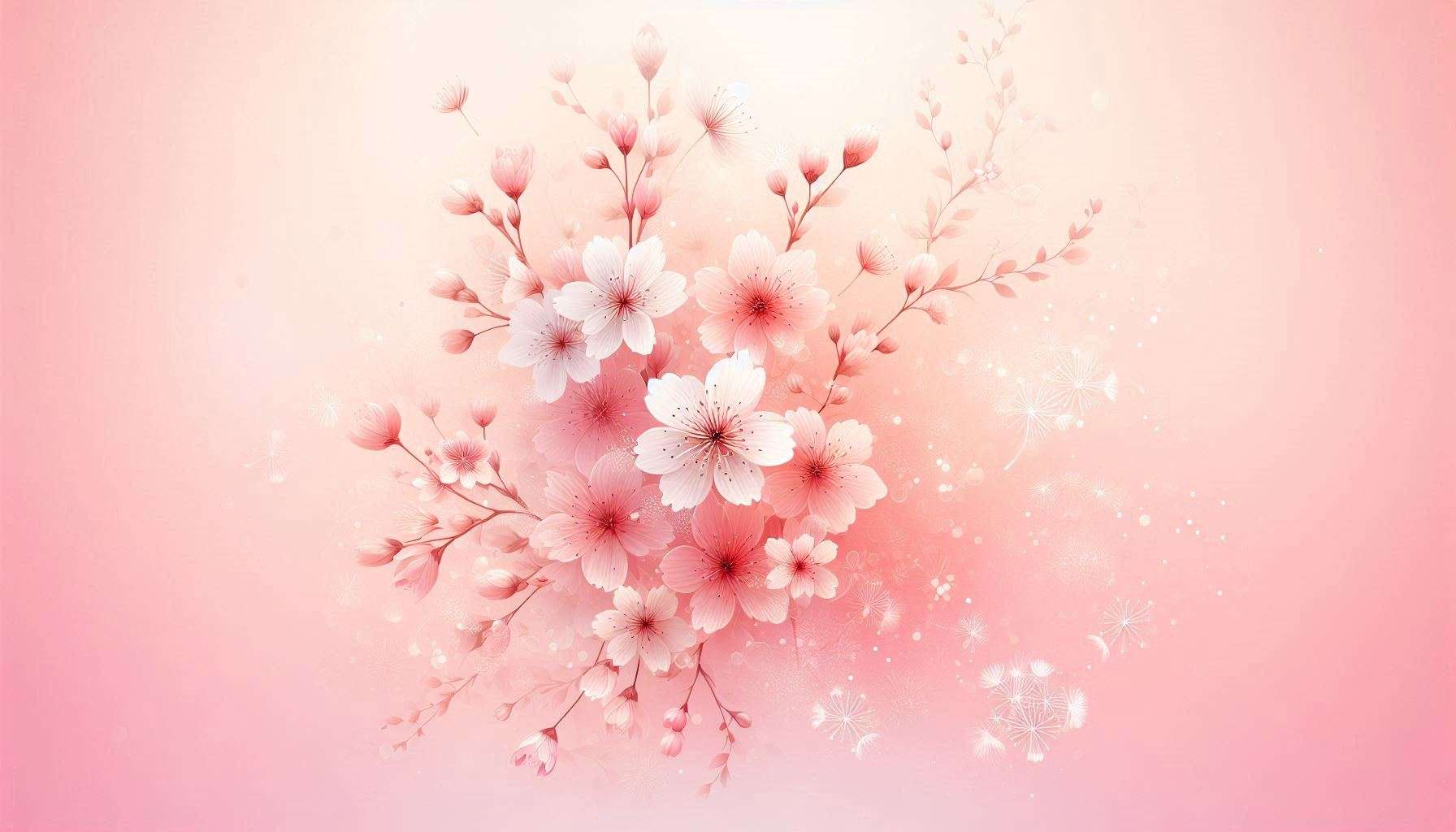 free light pink background with flower
