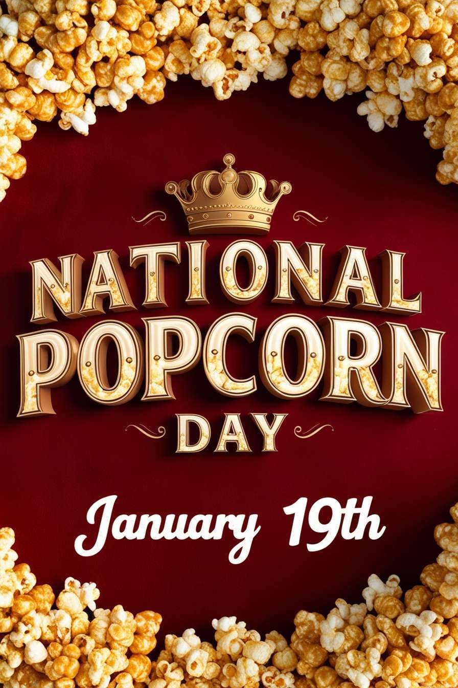 free national popcorn day pictures for social media