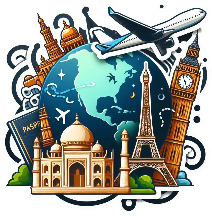 Download Free free world tourism day 2024 transparent travel background png for websites, slideshows, and designs | royalty-free and unlimited use.