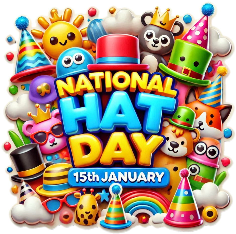 funny national hat day png clipart