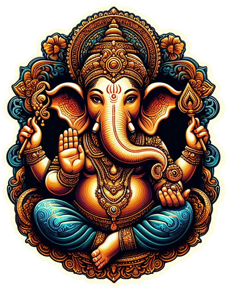 ganesha png for creating ganesh chaturthi invitation cards