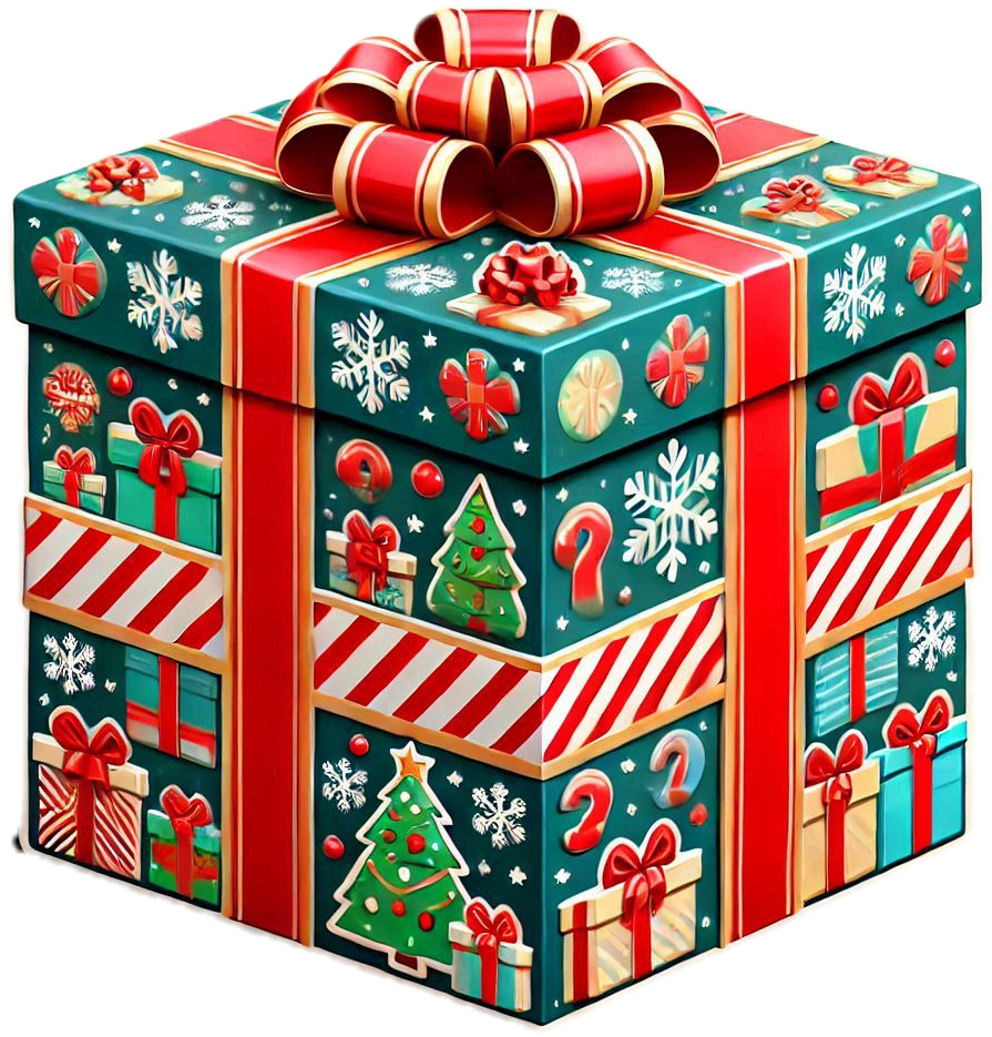 giant christmas gift box for oversized presents