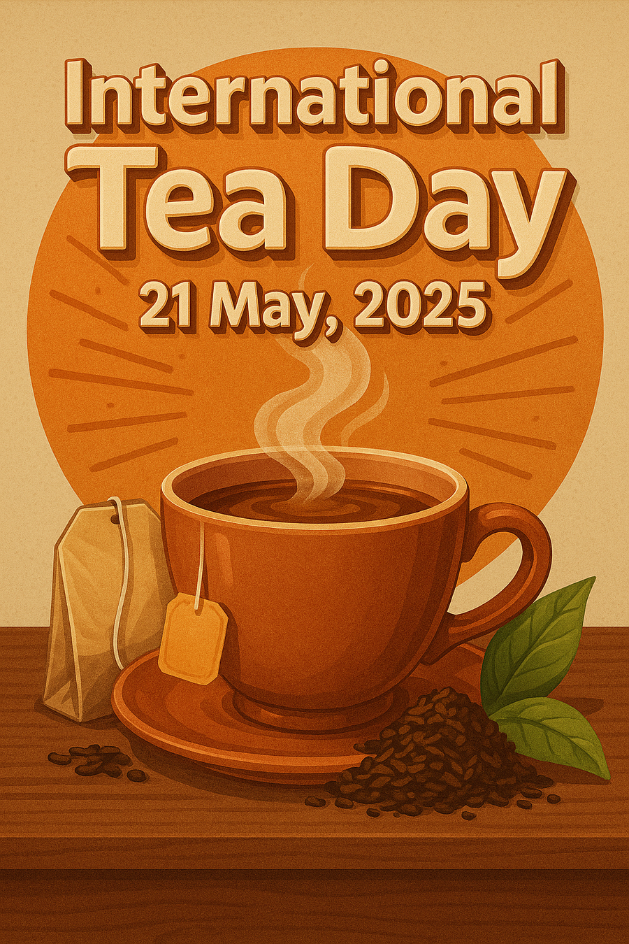girl holding tea cup on international tea day