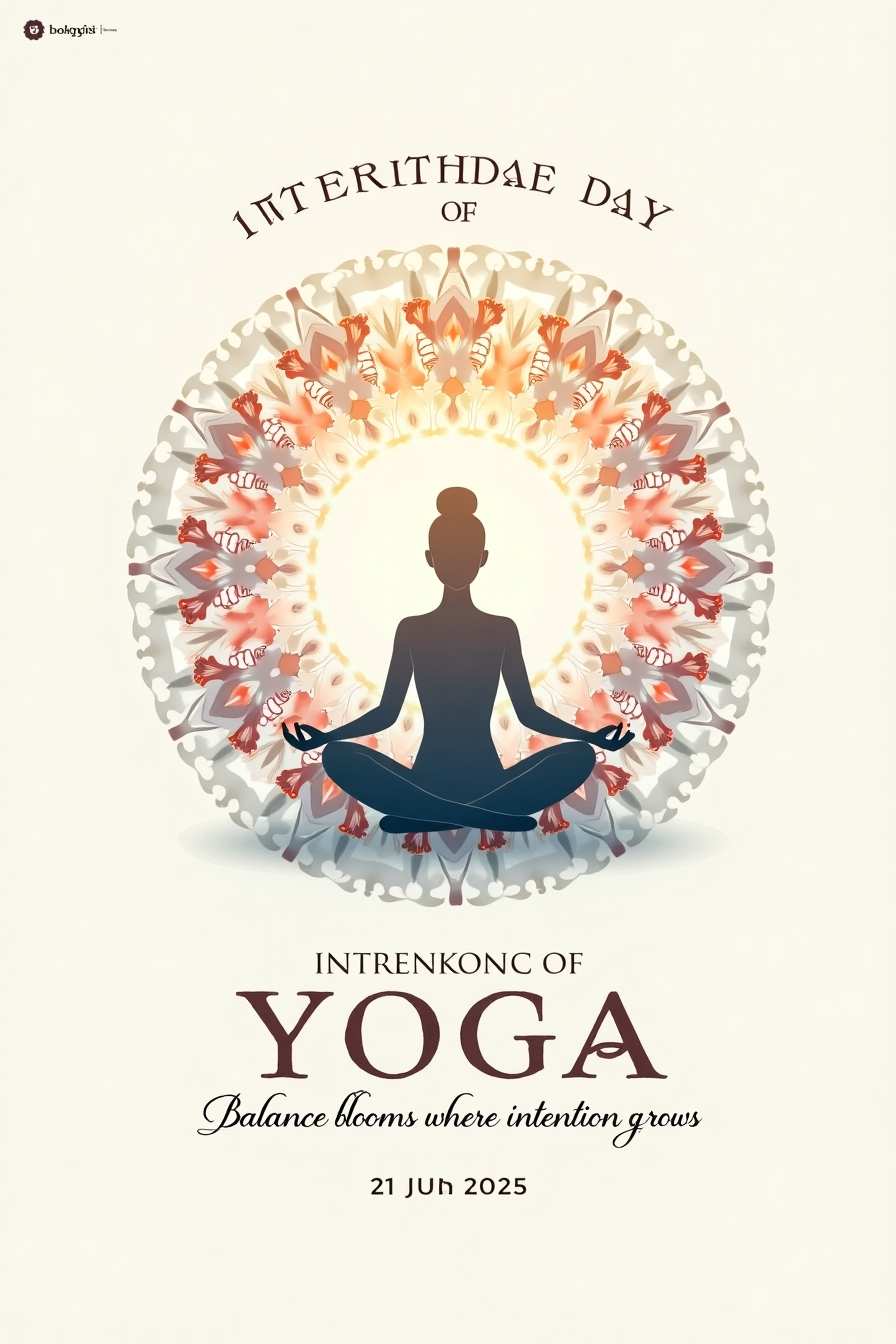 Global Yoga Day 2025 AI Visual Concept - Royalty Free International Day Of Yoga 2025 Image | Pngmagic Free Download Global Yoga Day 2025 AI Visual Concept - High Quality International Day Of Yoga 2025 Background