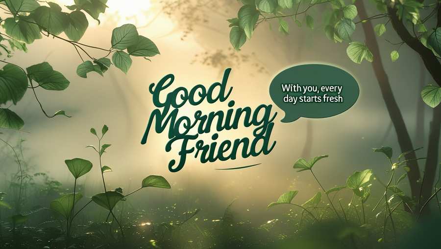 good morning my best friend shayari