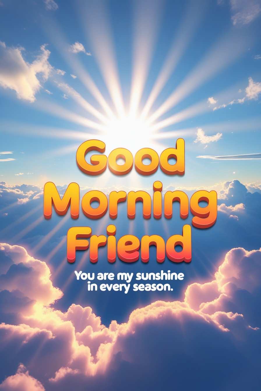 good morning wishes for long distance friend