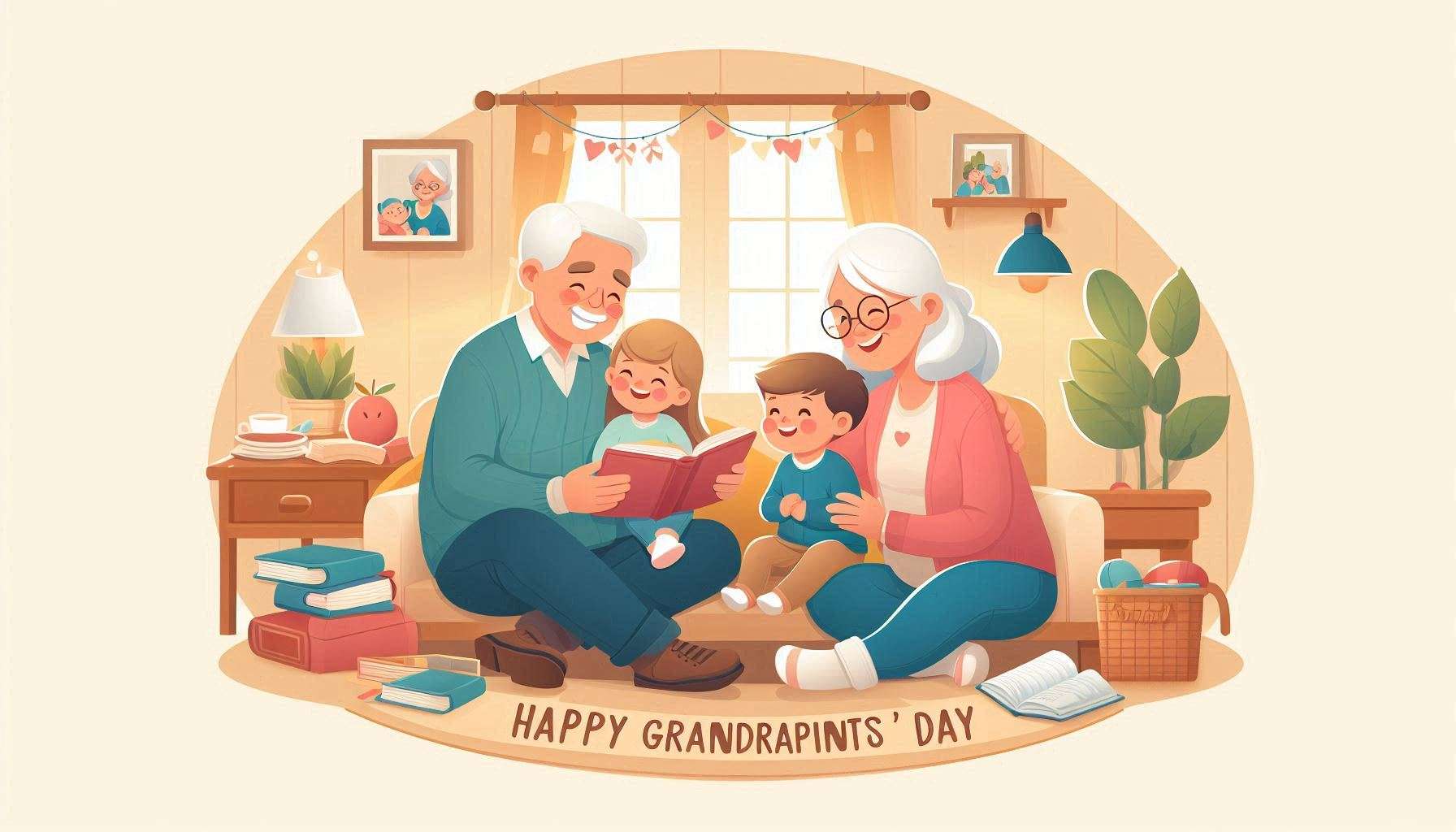 Grandparents Day Greeting Card Images