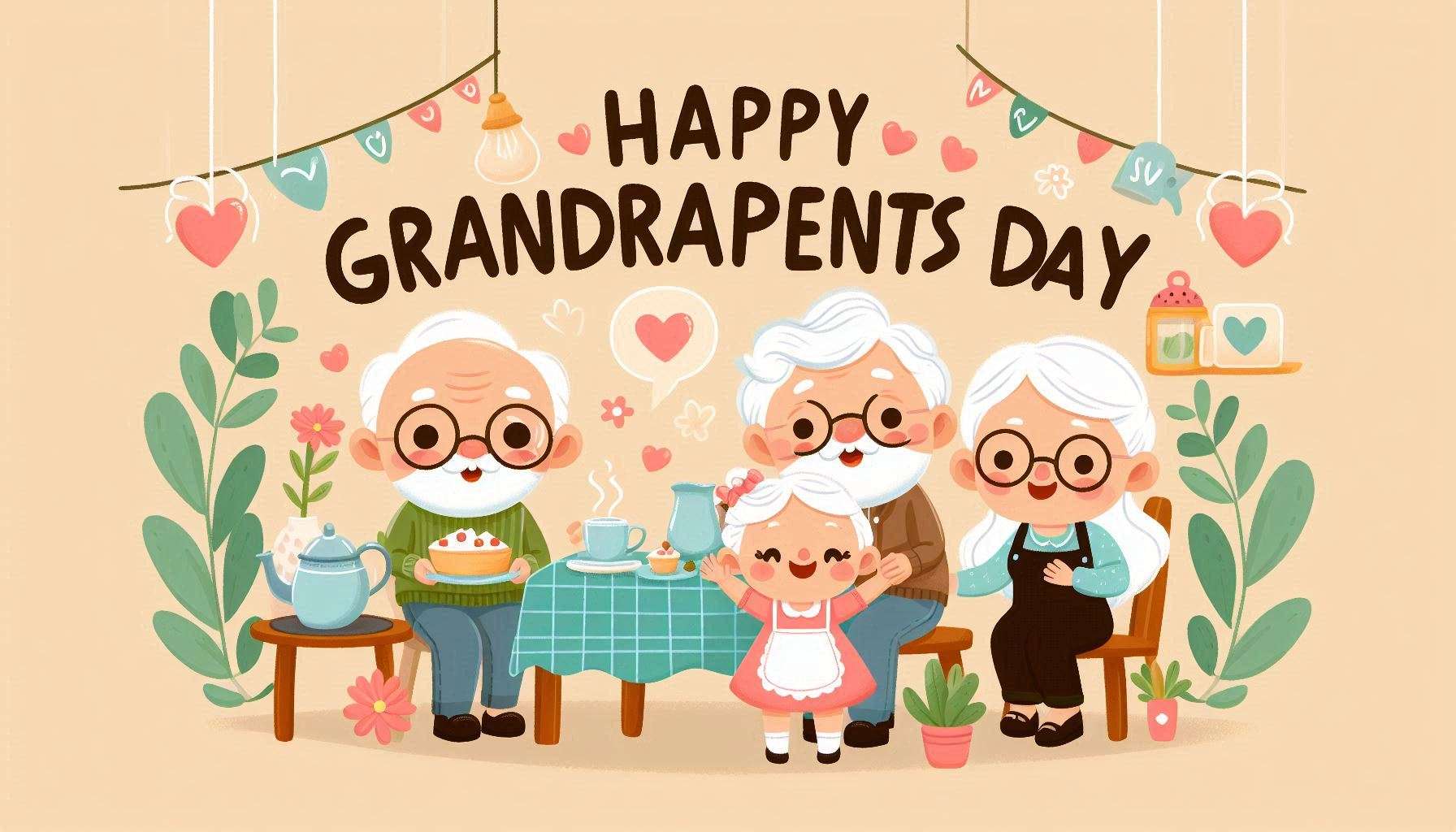 grandparents day social media graphics