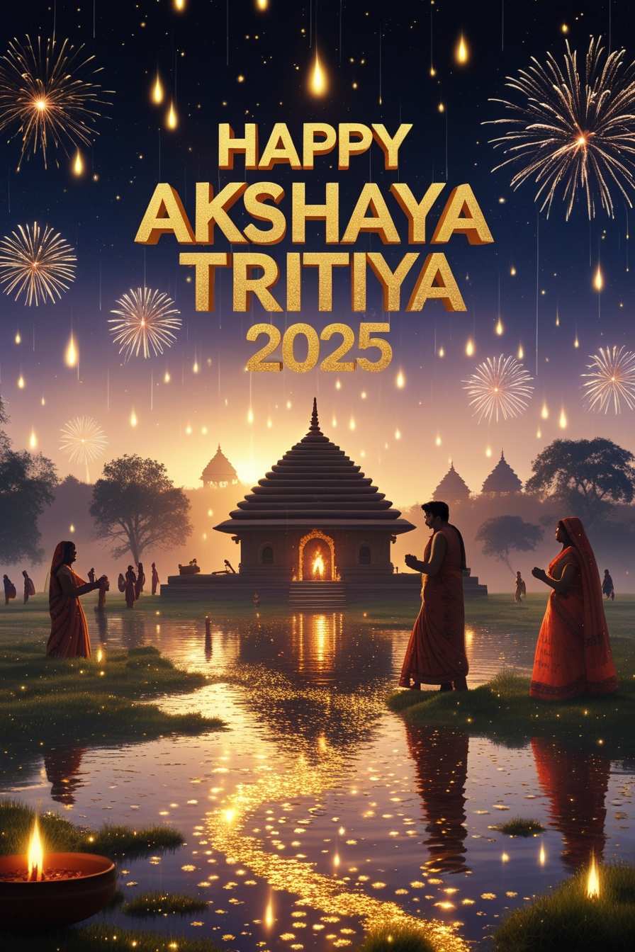 happy akshaya tritiya 2025 facebook post caption