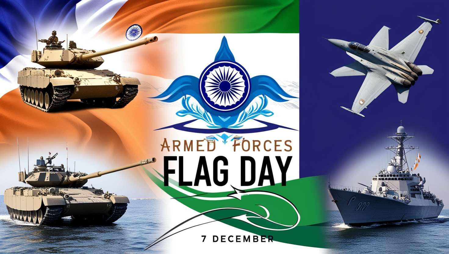 happy armed forces flag day 2024 images