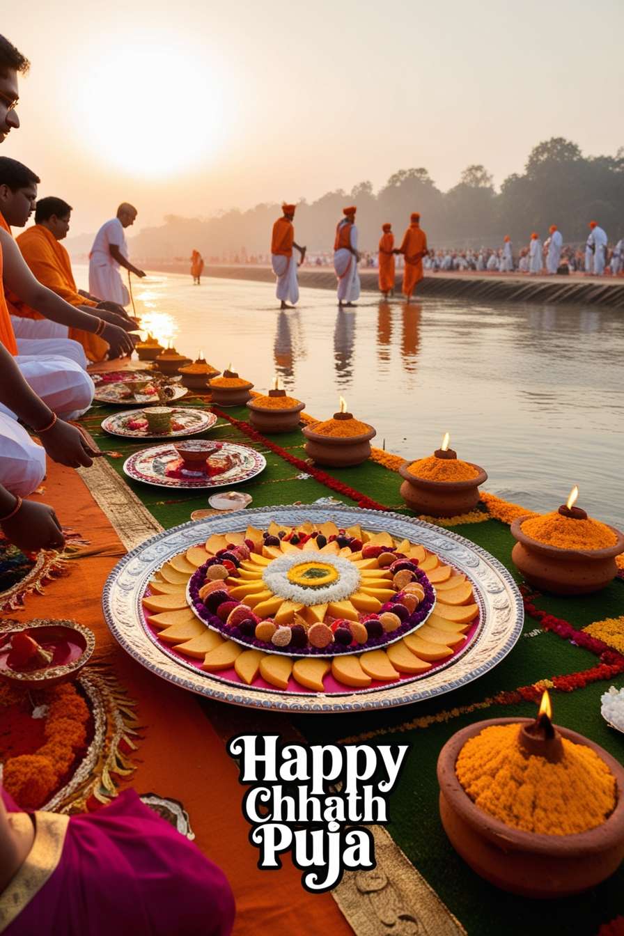 happy chhath puja event images for social media