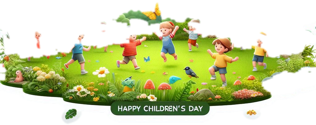 happy childrens day png for banners