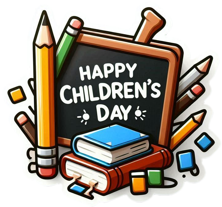 happy childrens day png for social media