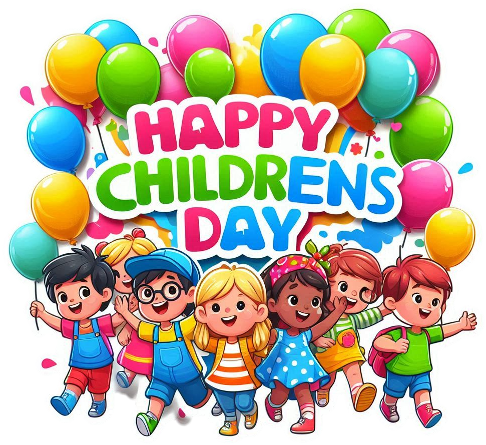 happy childrens day png with quotes