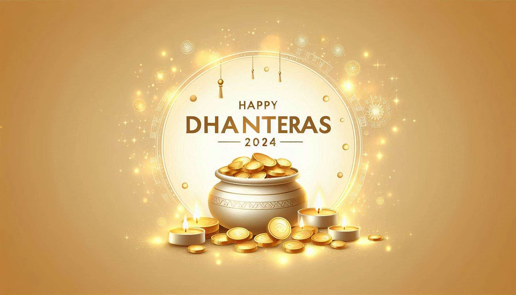 happy dhanteras wishes 2024 hd pictures