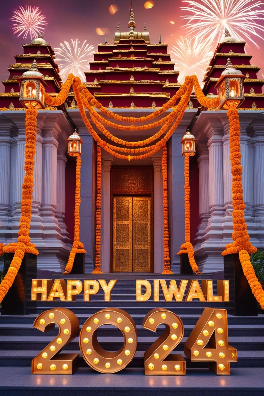 Download Free happy diwali 2024 hd images with fireworks for websites, slideshows, and designs | royalty-free and unlimited use.