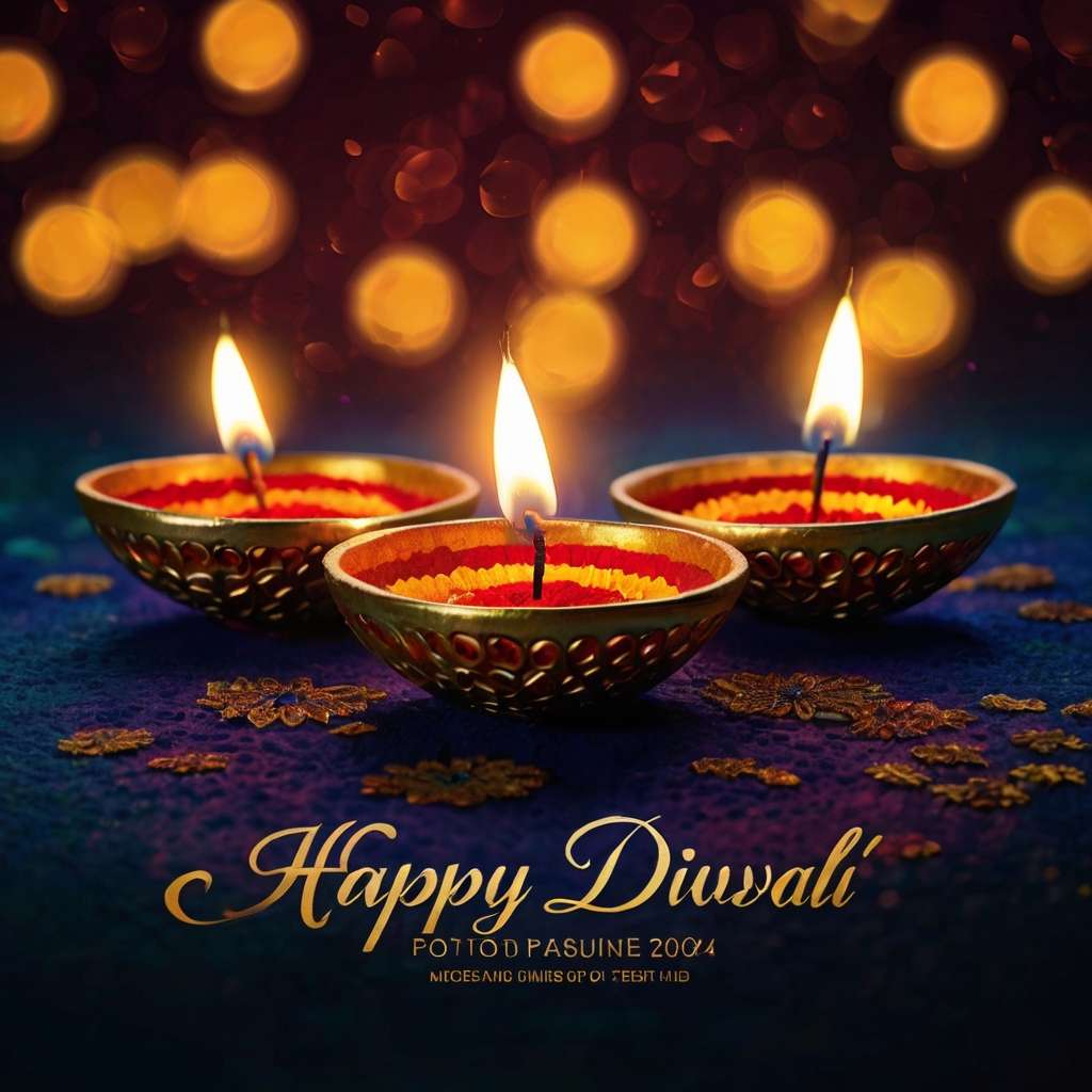 happy diwali 2024 images with inspiring quotes and messages